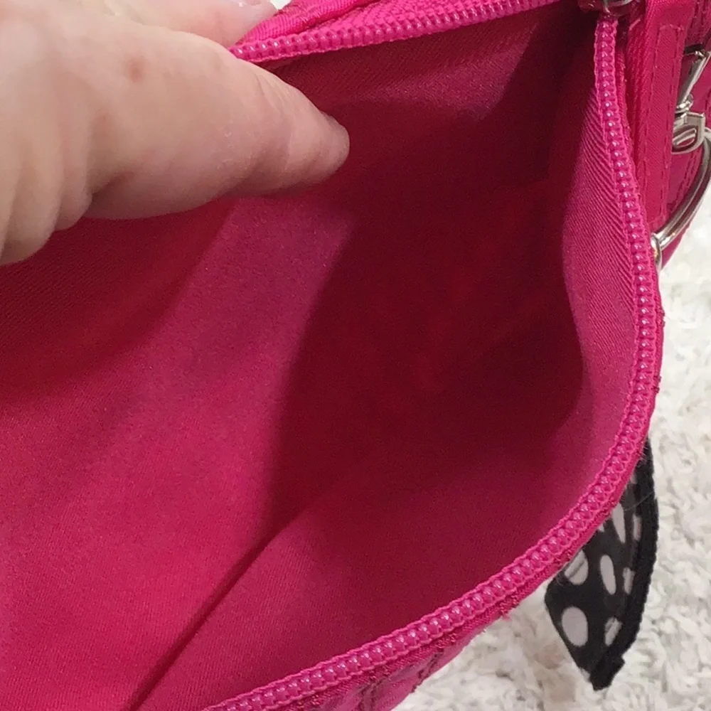 Victoria’s Secret pink quilted clutch wristlet